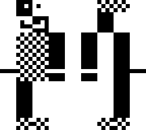 checkers man