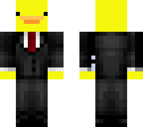 duck in suit