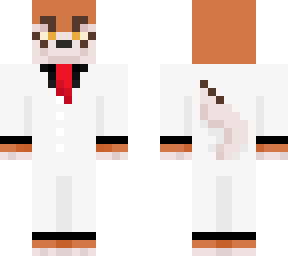 fox in a suit (inverted)