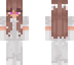 girl in a wedding dress