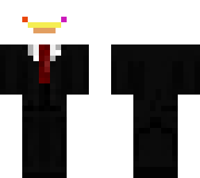 goose with suit