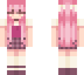 pink academic girl