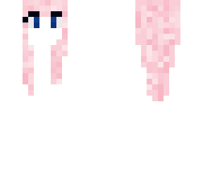 pink hair with dark blue eyes (base)