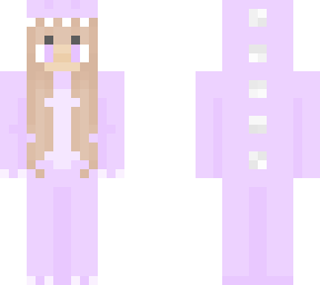 purple dino girl