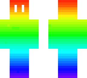 rainbow gaming skin