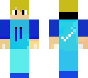 realistic blue gamer