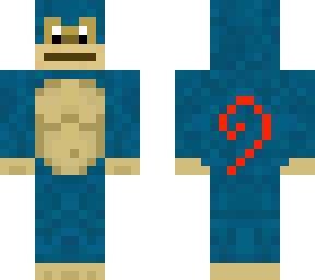 red and blue monkey
