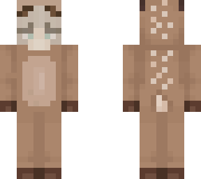river-athena deer onesie
