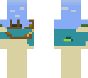 shipwreck on an island at the middle of lukewarm ocean