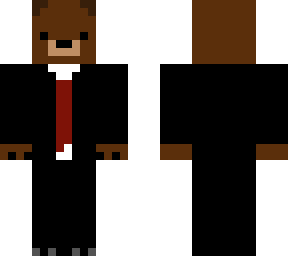 bear in suit