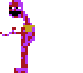 bloody purple guy
