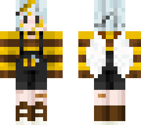 blue bee skin