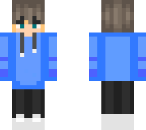 blue sweater