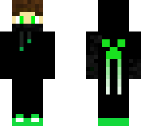 cool boy with with crying creeper 3d