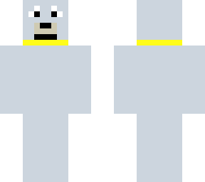 dog. (yellow collar)