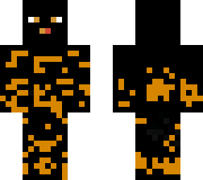 drip gold and black