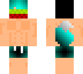 my minecraft skin for the beach