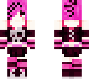pink emo girl