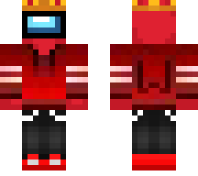 there is a minecrafter amongus