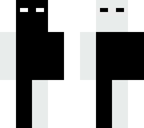 black and white