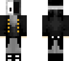 black-white mask