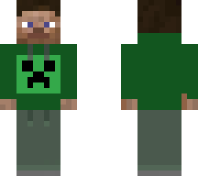 creeper hoodie steve