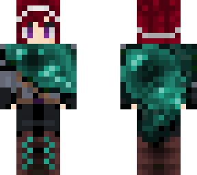 ender cape girl