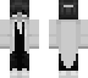 ghost boy in a suit