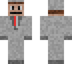 man in grey suit