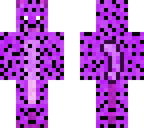 purple cheetah