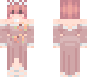 redish dress