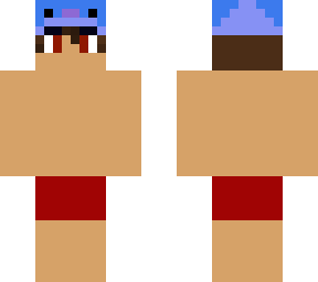 shorts w/ horns v3 (w/ axolotl hat)