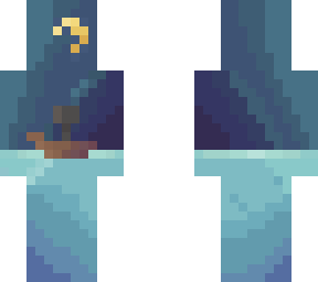 talking to the moon ; pixel art