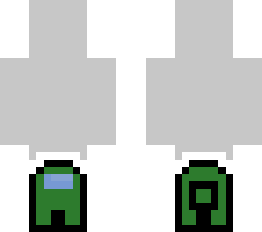 una skin del green sus -con mejora del reflejo del visor-