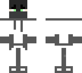 white hoodie boy