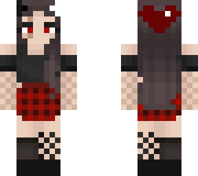 base not mine, inspo from 'demon serious anime girl' on novaskin.me