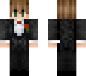 chocolate / / tux