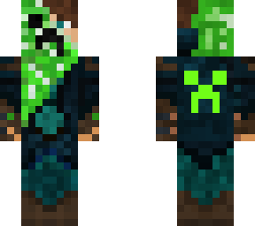 creeper captured the body of human @2