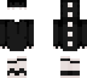 girl dino hoodie base {black}