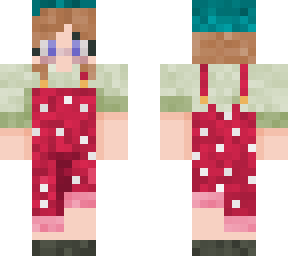 mushroom dungarees