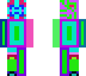 neon man
