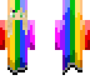 rainbow blob onesie
