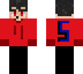 red sweater with an s