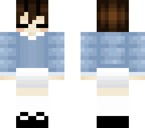 basic blue character