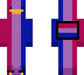 bi duck (selectable mask w/ face underneath)