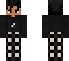 black and white