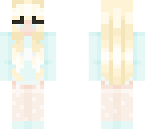 blonde girly