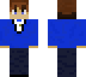 blue suit guy