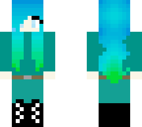 blue witch girl