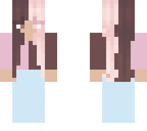 chocolate and strawberry milk girl